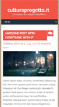 Mobile Screenshot of culturaprogetto.it
