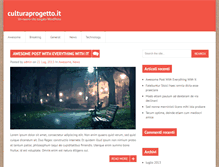 Tablet Screenshot of culturaprogetto.it